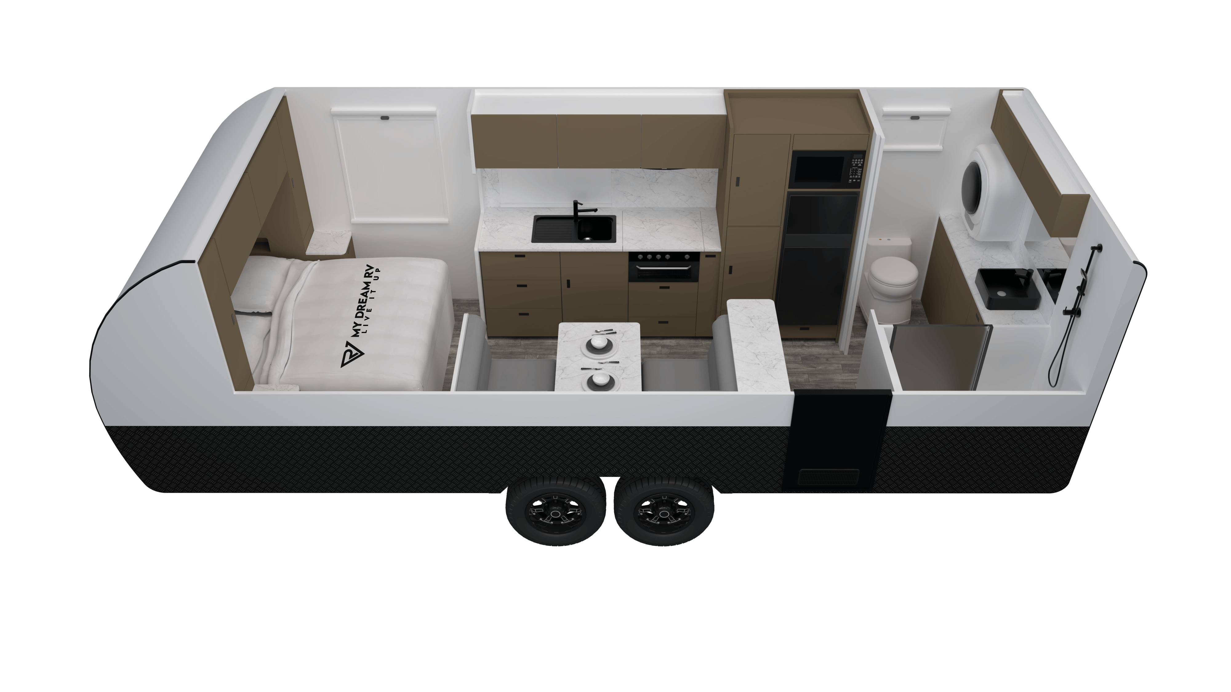 21ft Dream X floor plan
