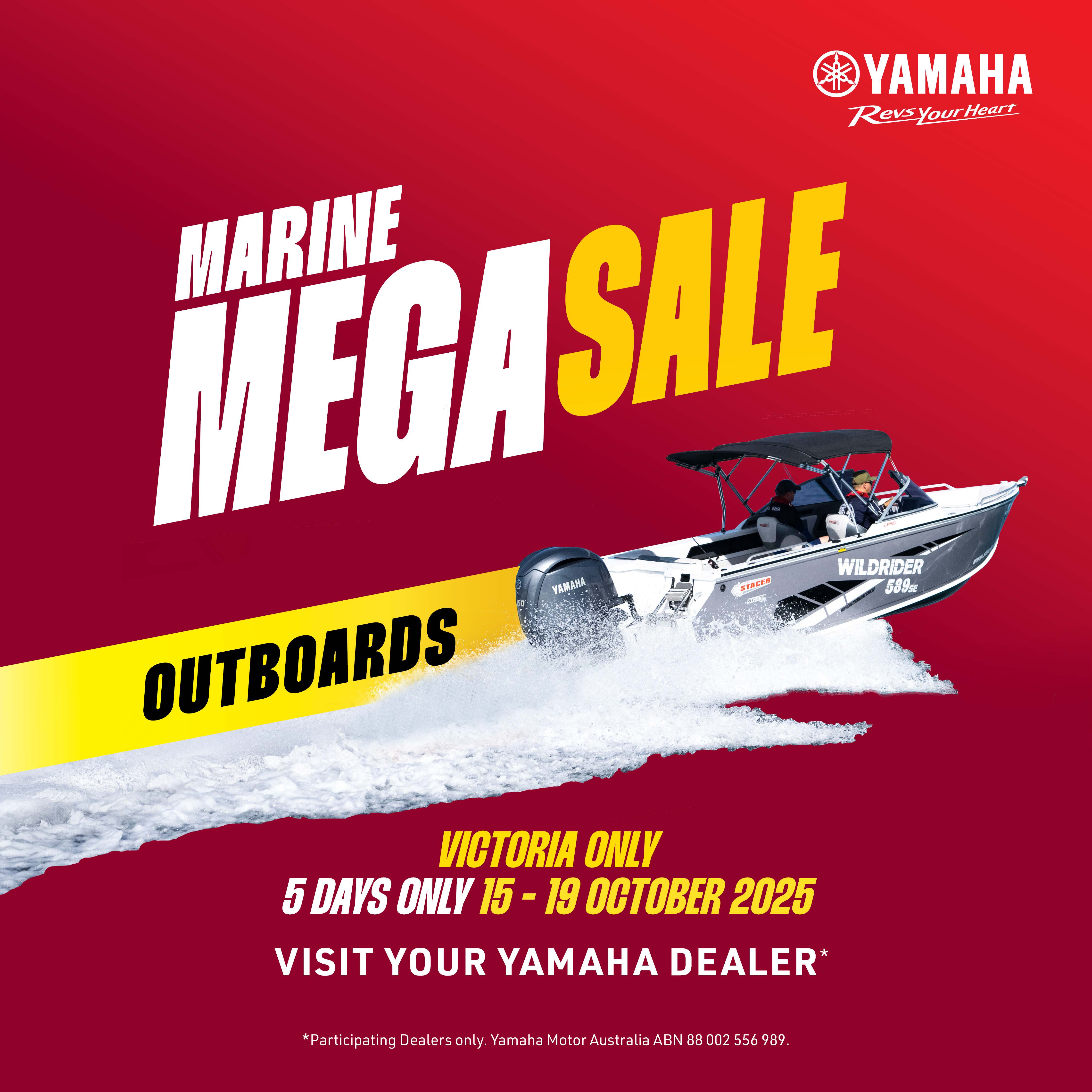 Yamaha Mega Sale: 5 Days of Biggest Marine Deals