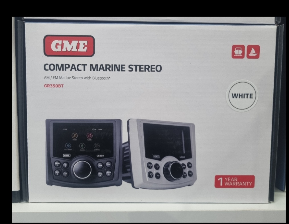 GR350BT Compact Marine Stereo