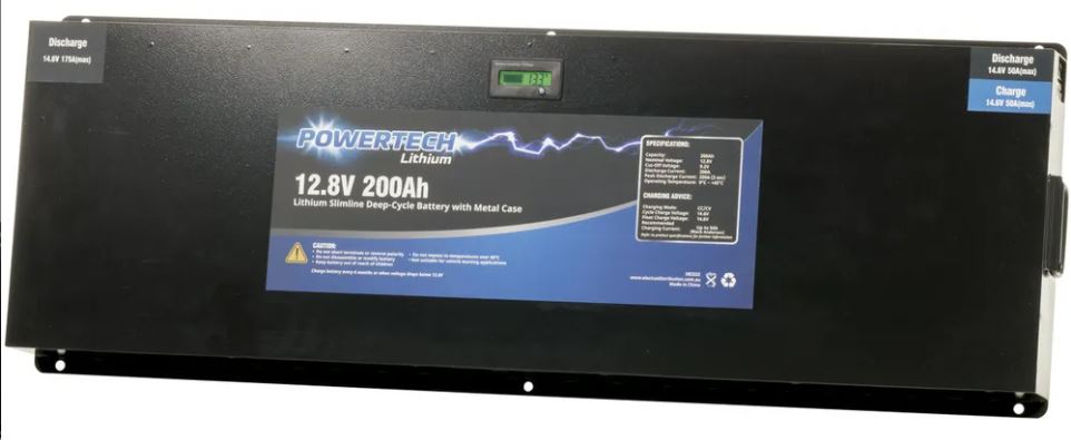 200ah Slimline Lithium battery