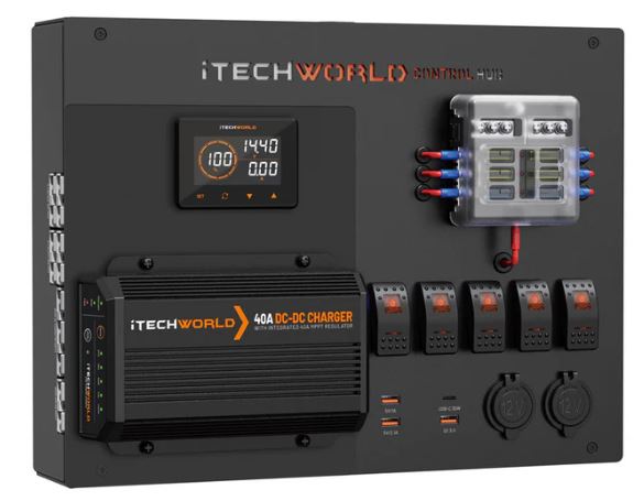 Control Hub w/ 40a DCDC & 500a Shunt
